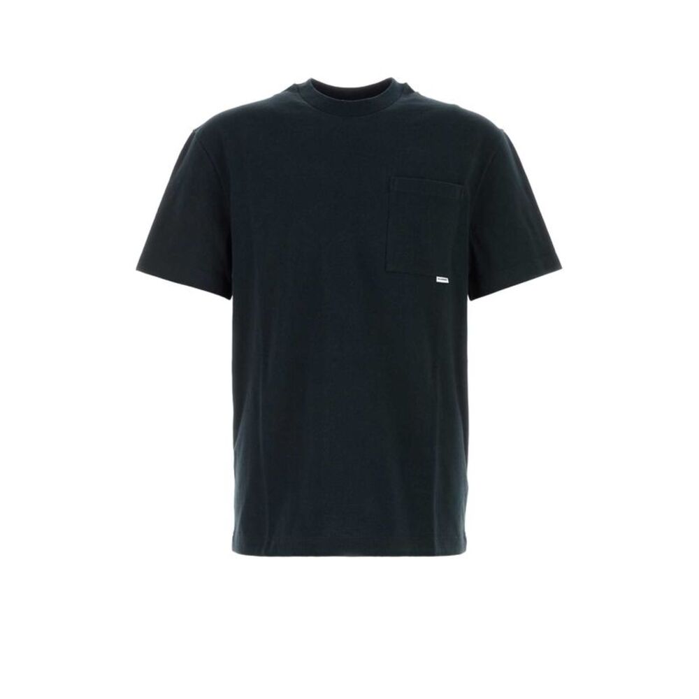 Jil Sander Men Midnight Blue Cotton T-Shirt